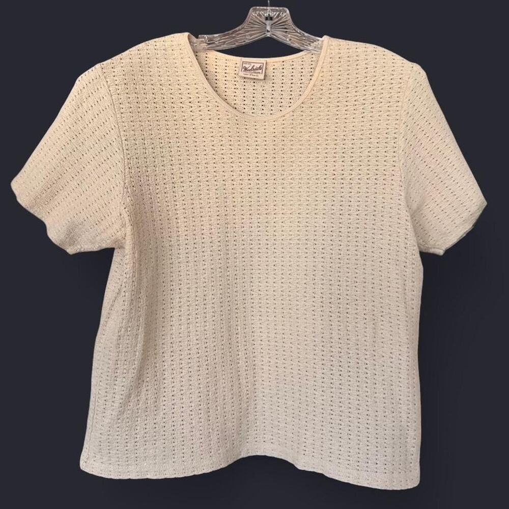 Woolrich Cotton Cottagecore Blouse Women’s XL Granola, Boho
